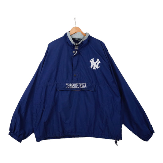 90s Starter NY Yankees Jacket Blue White XL