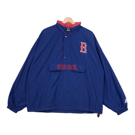 90s Starter Boston Red Sox Jacket Blue Red M/L