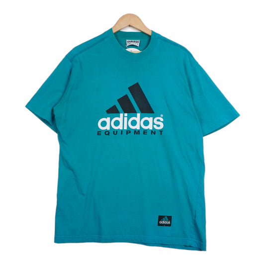 90s Adidas Equipment T-shirt Sea green BnW L/XL