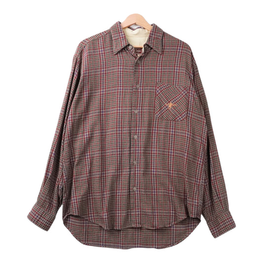 90s Marlboro Classics Shirt Brown Red, green