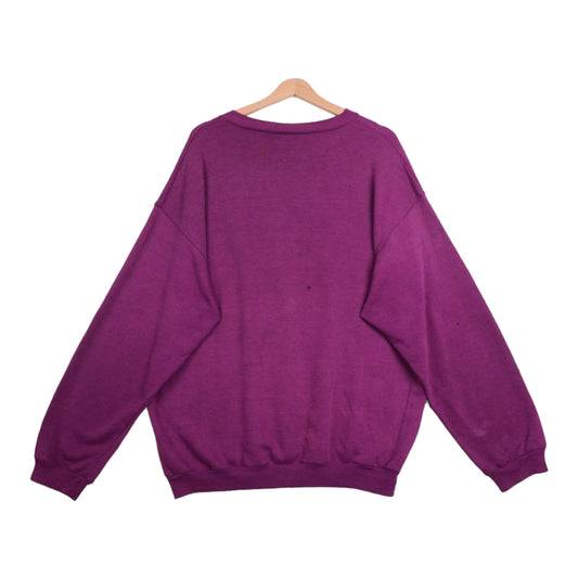 80s Nike Sweatshirt Burgundy L