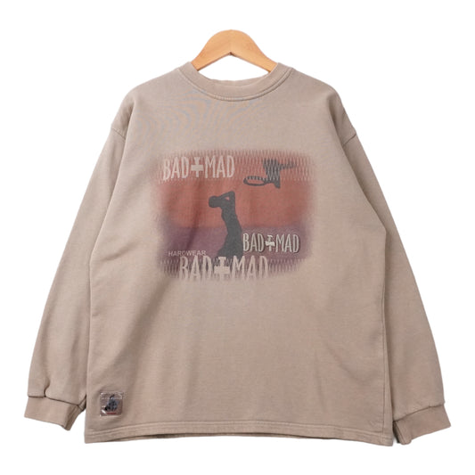 90s Bad+Mad Sweatshirt Brown