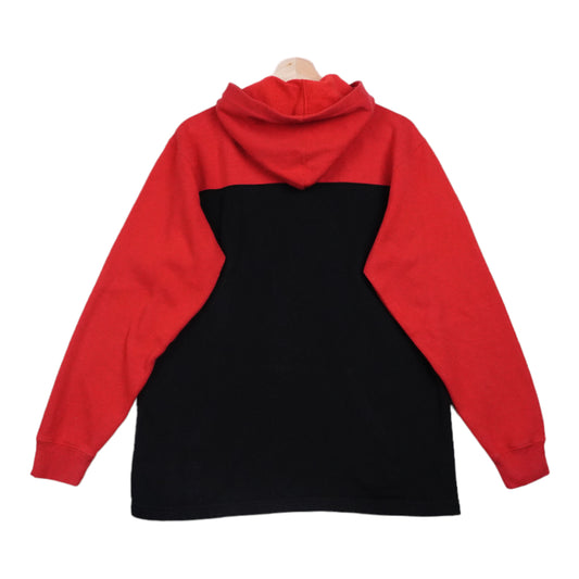 00s Lee sport Sweatshirt Black Red XL