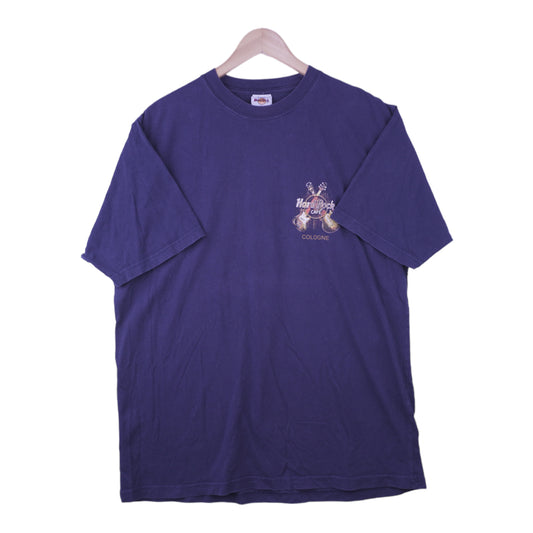 2000s Hard Rock Cafe T-Shirt Dark Blue 2XL