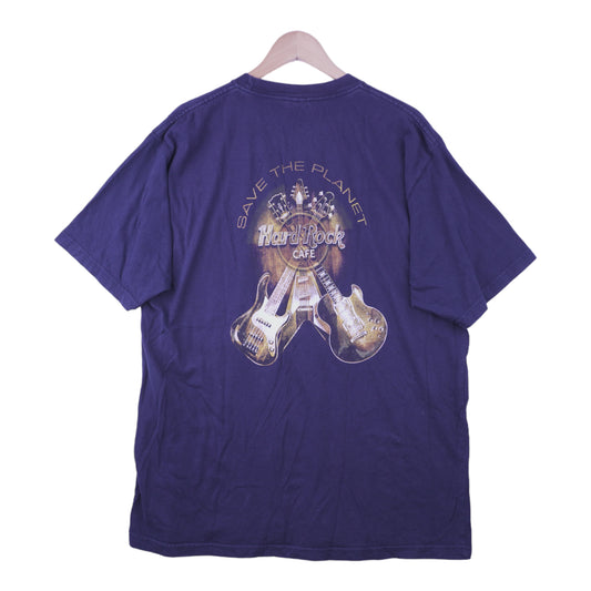 2000s Hard Rock Cafe T-Shirt Dark Blue 2XL