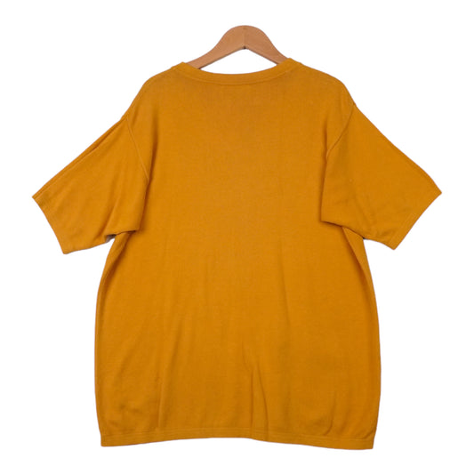 90s United colors of Benetton T-shirt Orange Green L