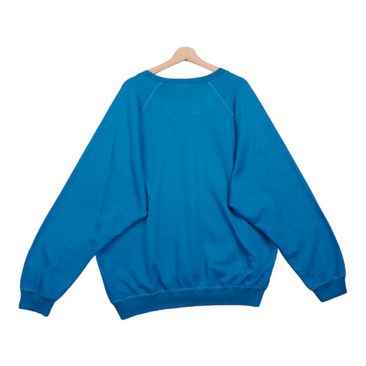 90s Adidas Sweatshirt Turquoise L/XL