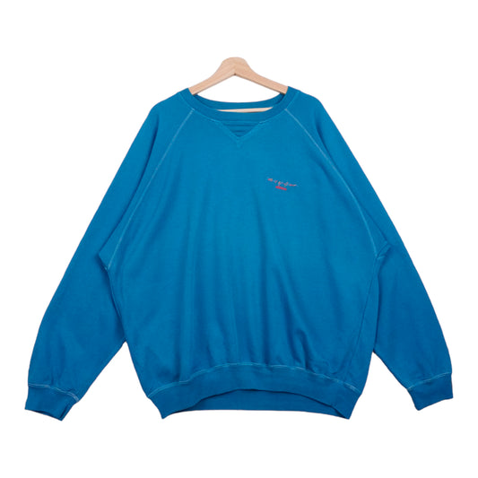 90s Adidas Sweatshirt Turquoise L/XL