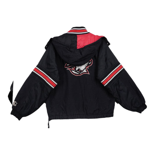 90s Starter Buffalo Sabres NHL Jacket Black Red L