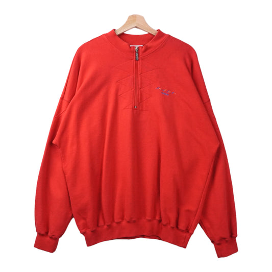 90s Adidas Colors of Sports Sweatshirt Red