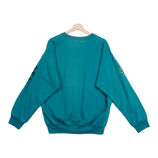 90s Green Adidas Competition Sweatshirt