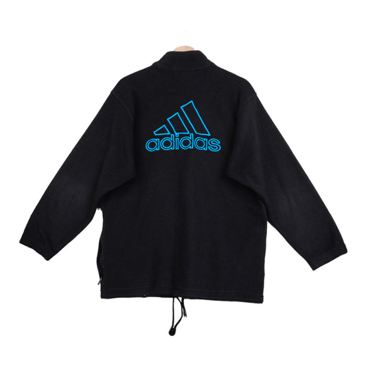 90s Black Adidas Fleece