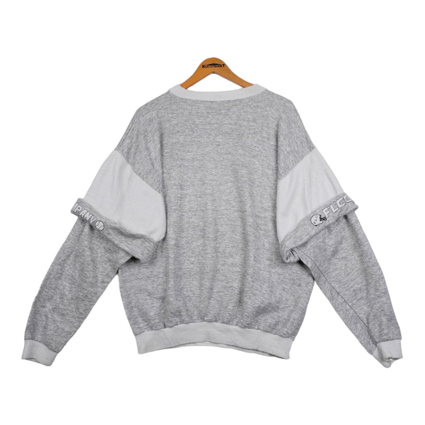 80s Grey Unbranded Longsleeve