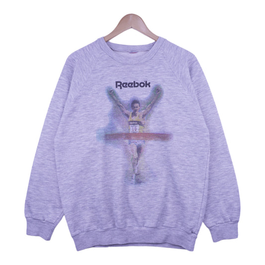 80s Rebook Sweatshirt Grey M