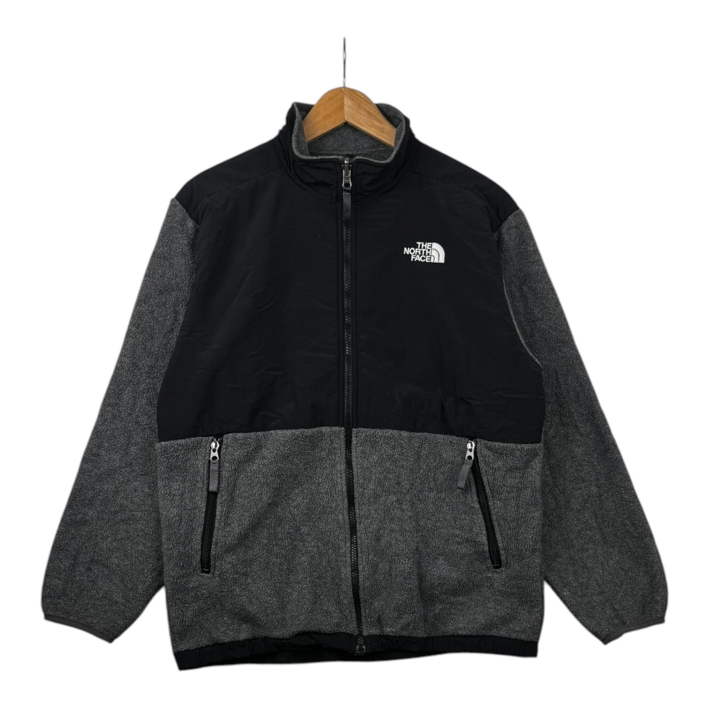 00s North Face Fleece Grey Black