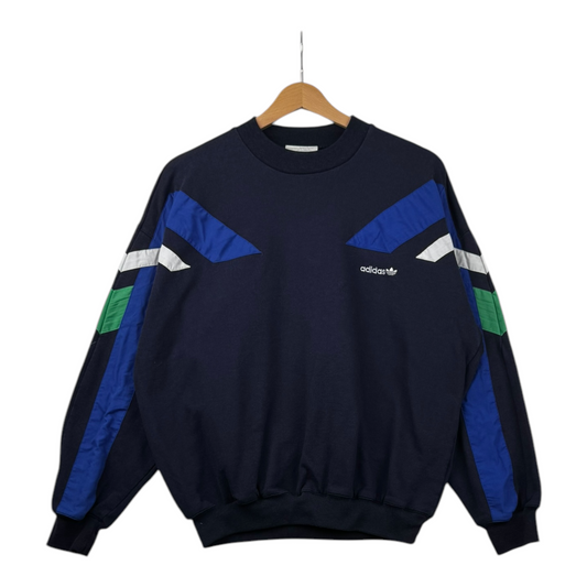 90s Adidas Sweatshirt Navy Blue