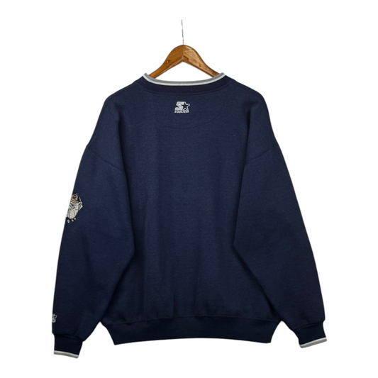 90s Starter Georgetown Hoyas Sweatshirt Blue