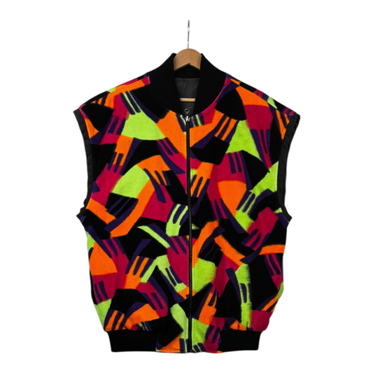 90s Fila Magic Line Vest Multicolor