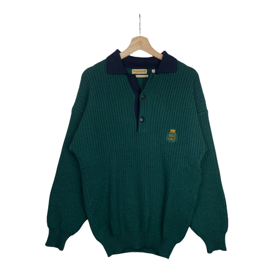 80s Nazareno Gabrielli Knit Green  L