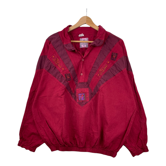 90s Valerio Roselli Shirt/Longsleeve Red L