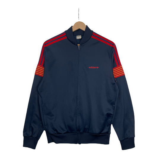 80s Adidas Trackjacket Navy Red S/M