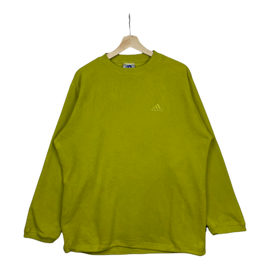 00s Adidas Fleece Yellow Neon