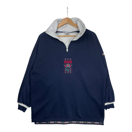 90s Puma Sweatshirt Navy  S/M