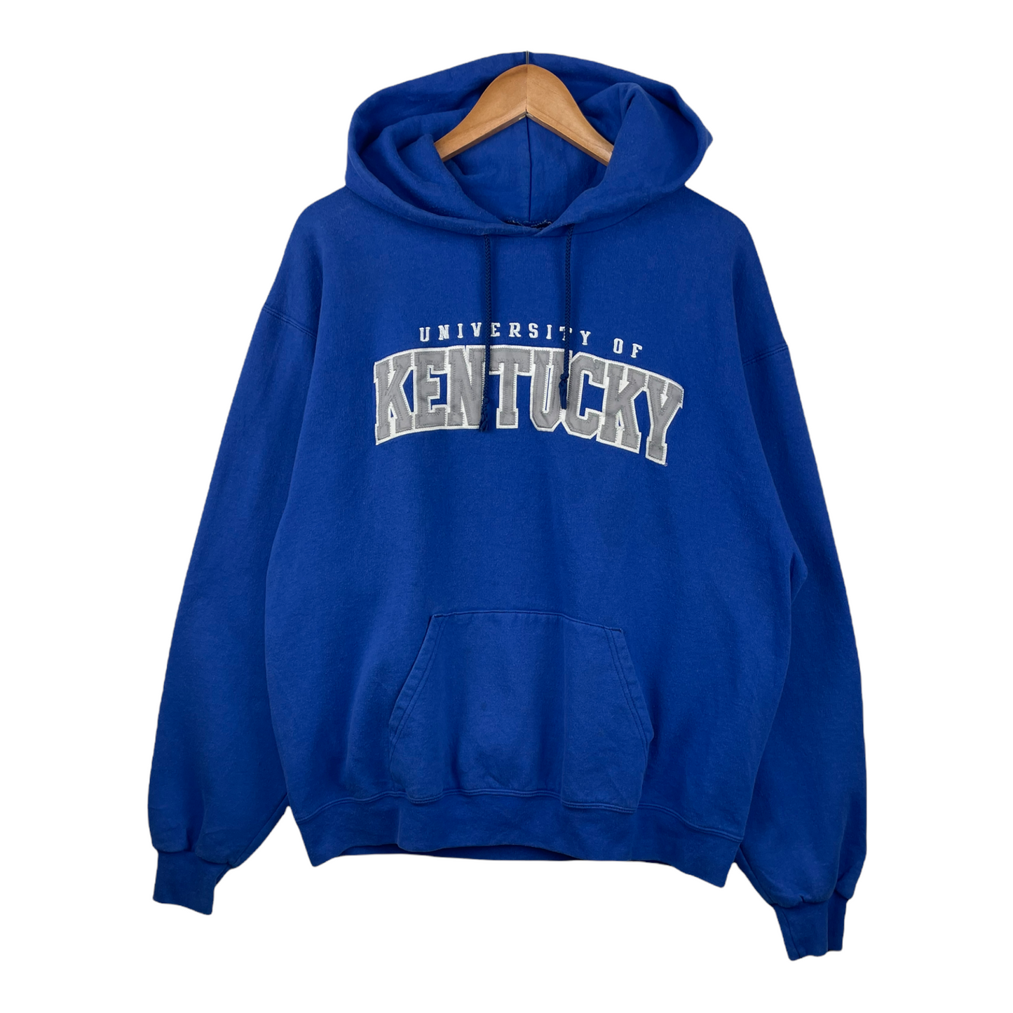 00s Champion University of  Kentucky NCAA Hoodie Blue  L