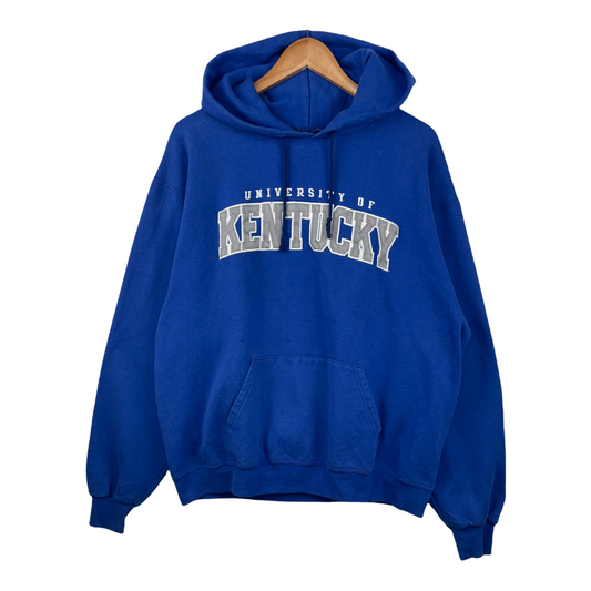 00s Champion University of Kentucky NCAA Hoodie Blue L