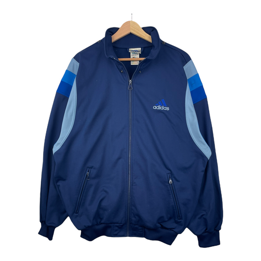 90s Adidas Trackjacket Blue L
