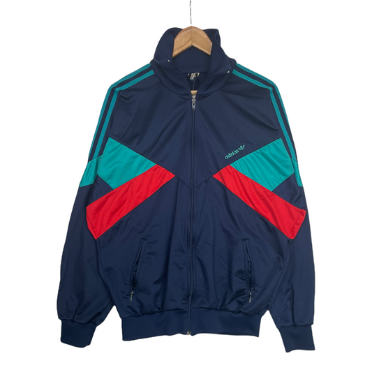 90s Adidas Trackjacket Navy Green M/L