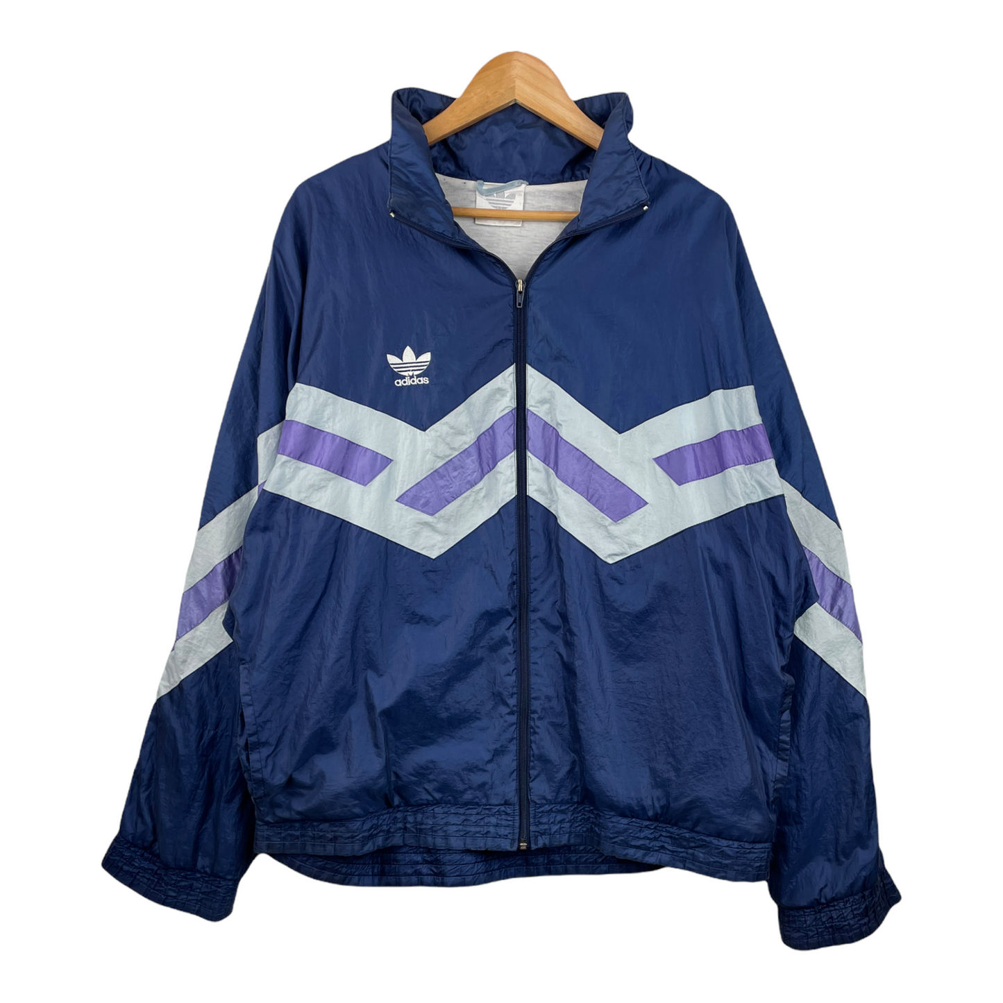 90s Adidas Trackjacket Blue Purple XL