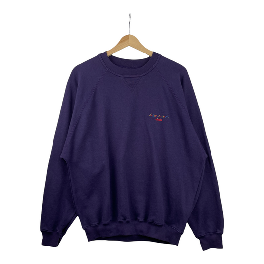 90s Adidas Sweatshirt Purple M/L