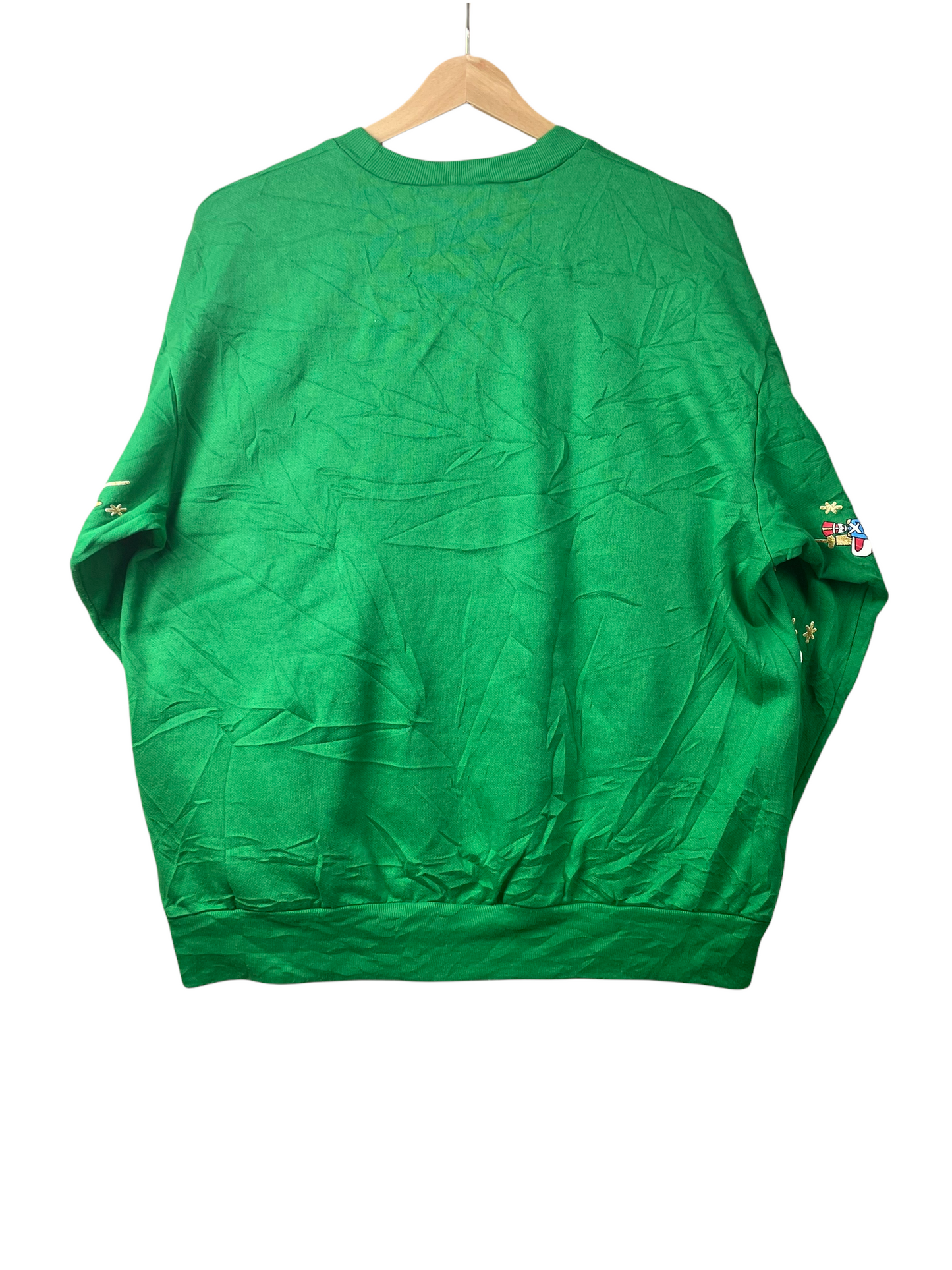 90s American Weekend Sweatshirt green L