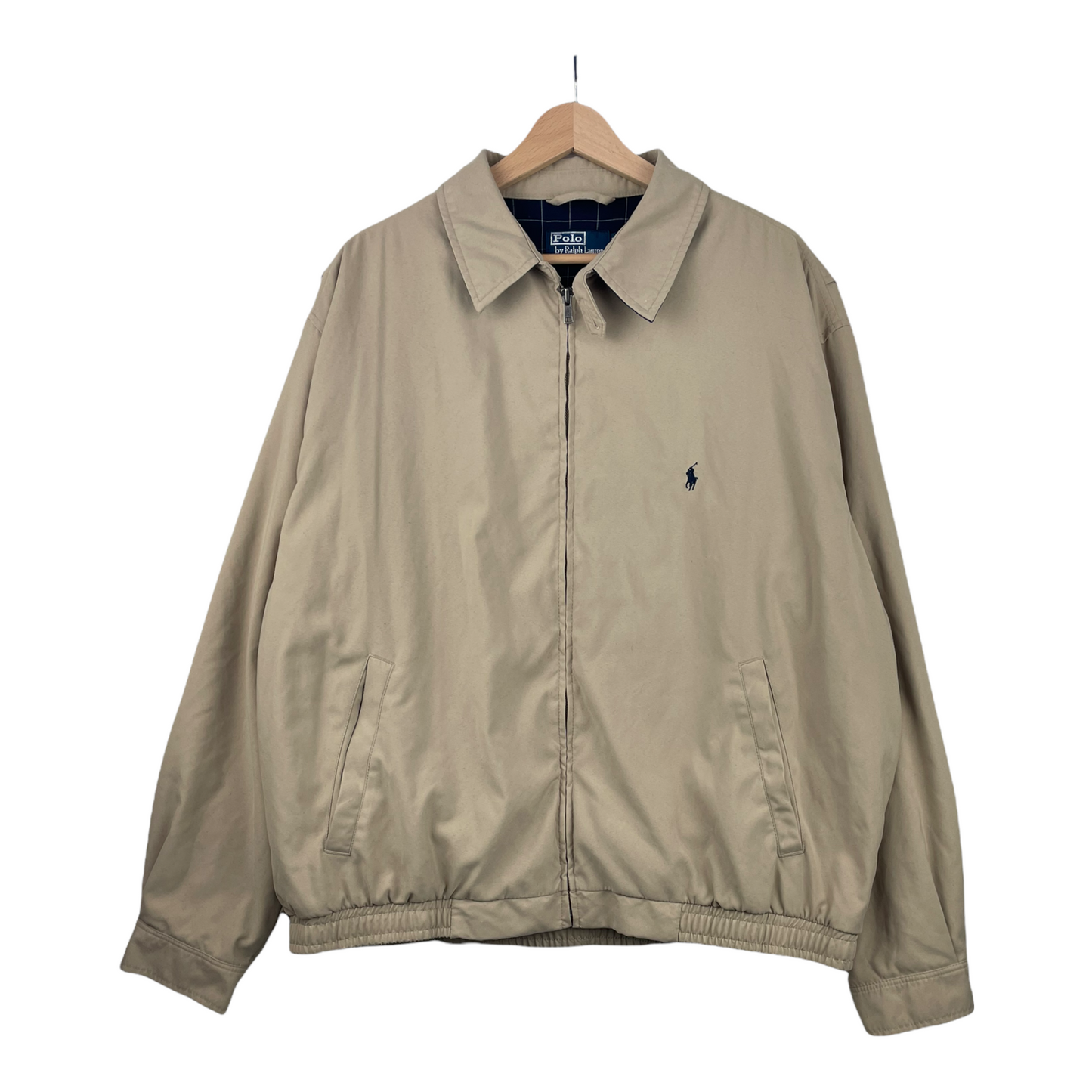 90s Polo Ralph Lauren Harrington Jacket Beige  L/XL