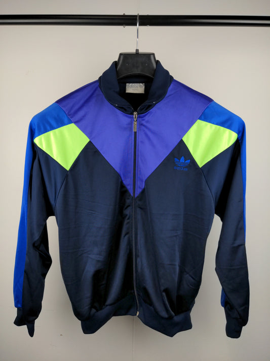 90s Adidas Jacket Blue purple M