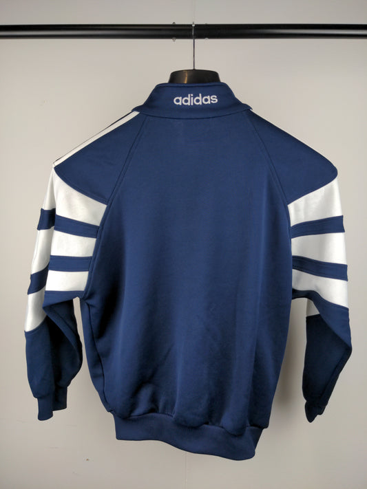 90s Adidas Jacket Blue white S/M