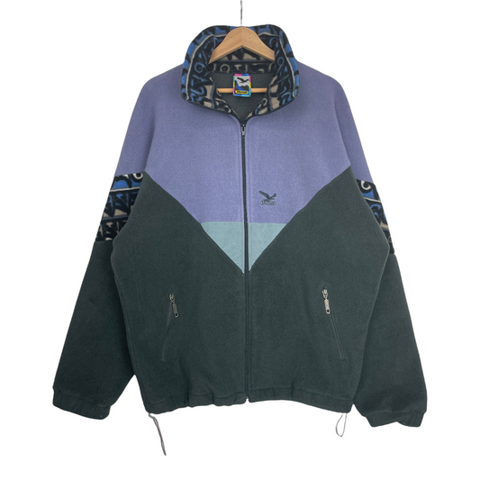 90s Salewa Fleece Purple Black XL