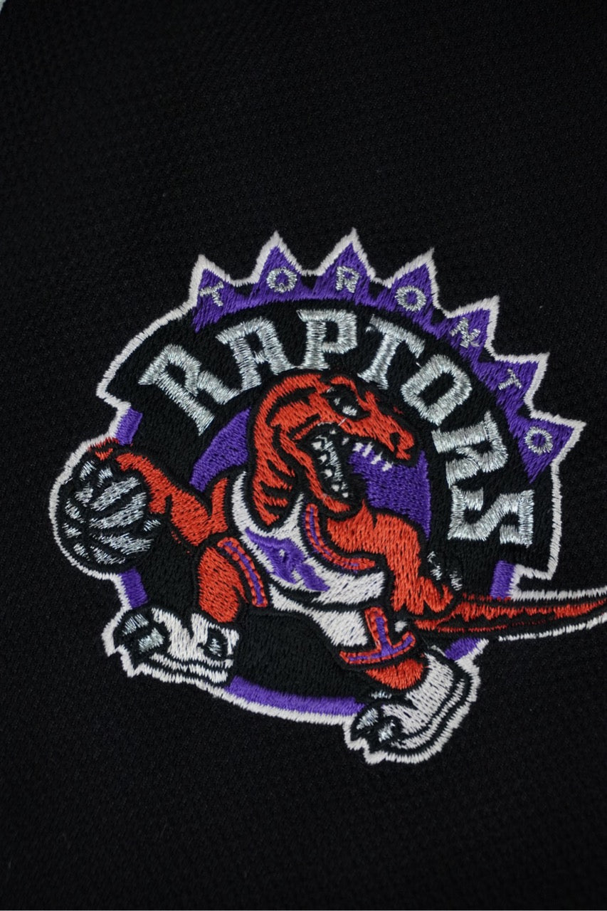 90s Champion Toronto Raptors NBA T-Shirt Purple Black M