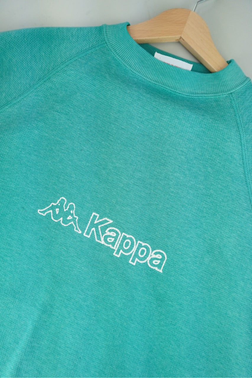 80s Kappa Sweatshirt Green  M