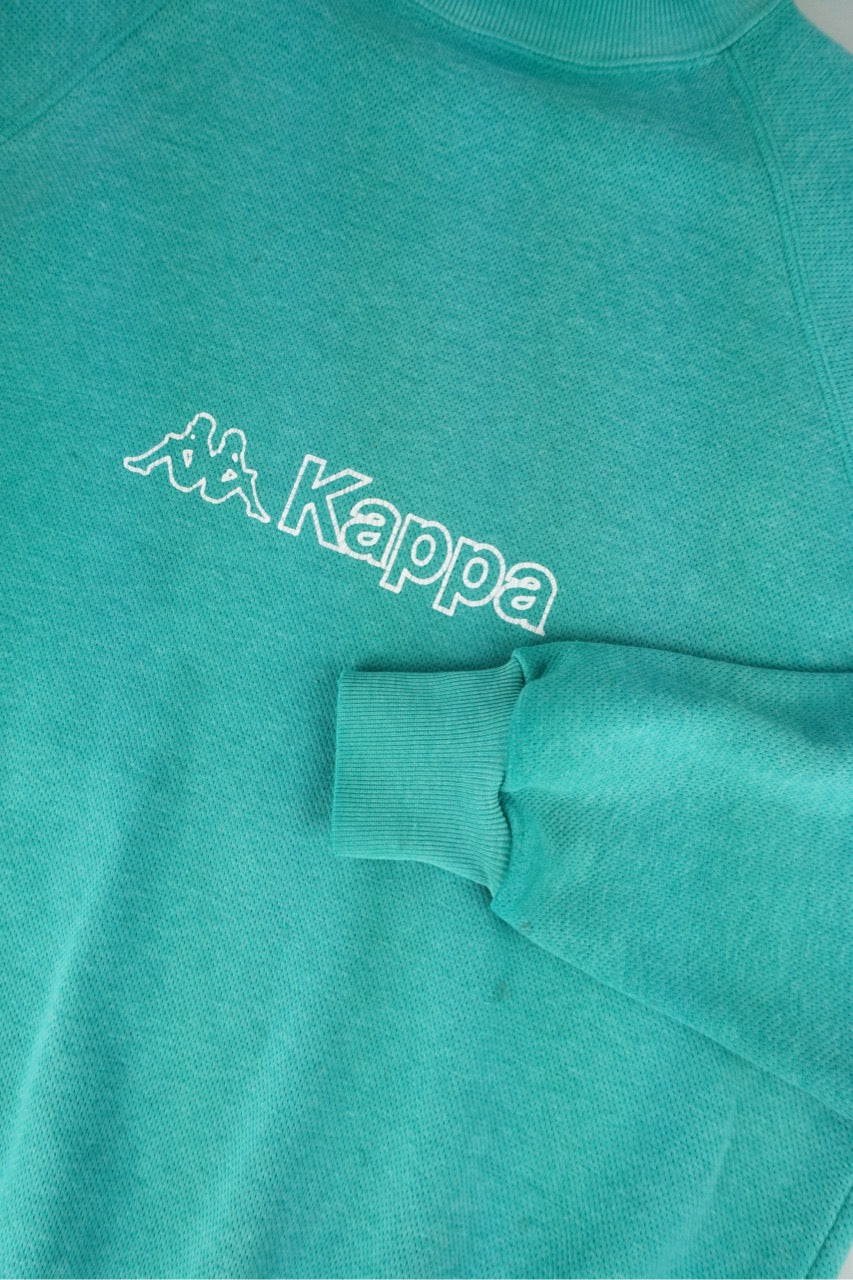 80s Kappa Sweatshirt Green  M