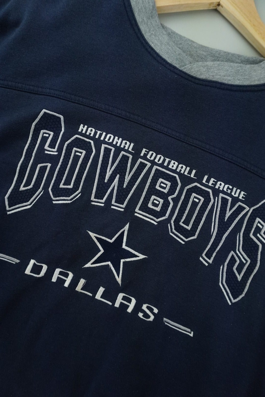 90s Lee Sport Dallas Cowboys NFL Sweatshirt Navy  L