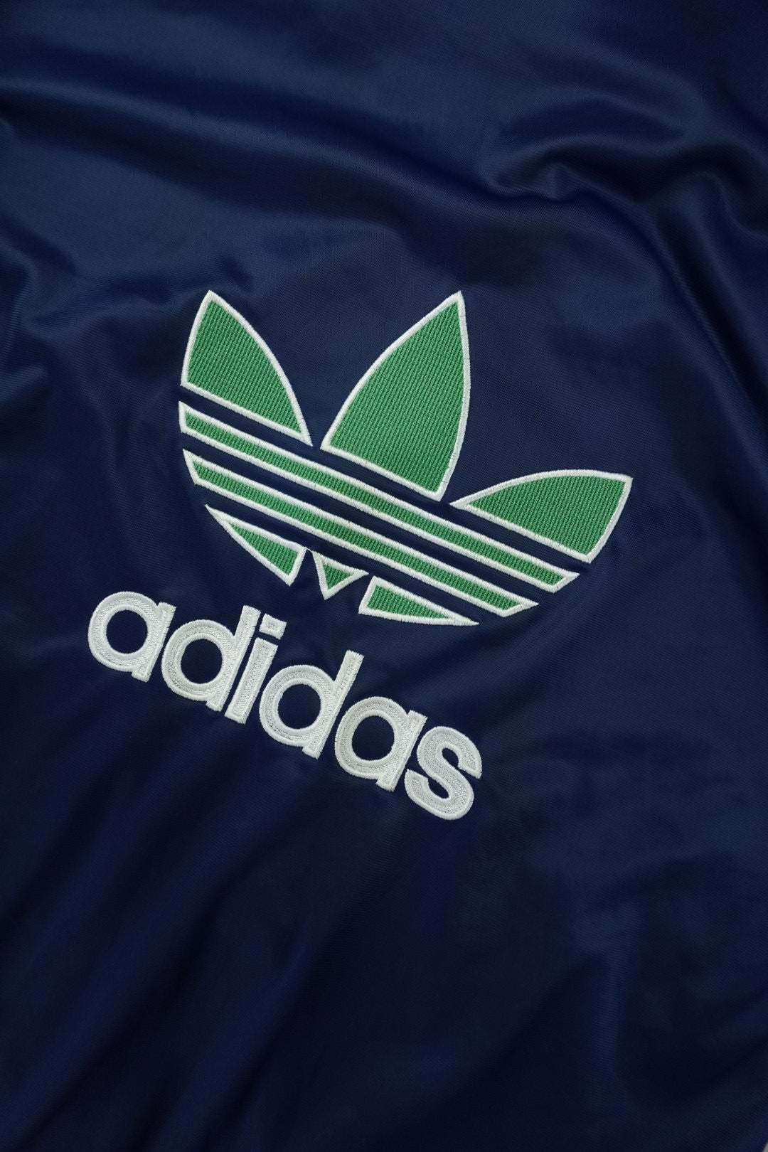 00s Adidas Trackjacket Green Blue XL