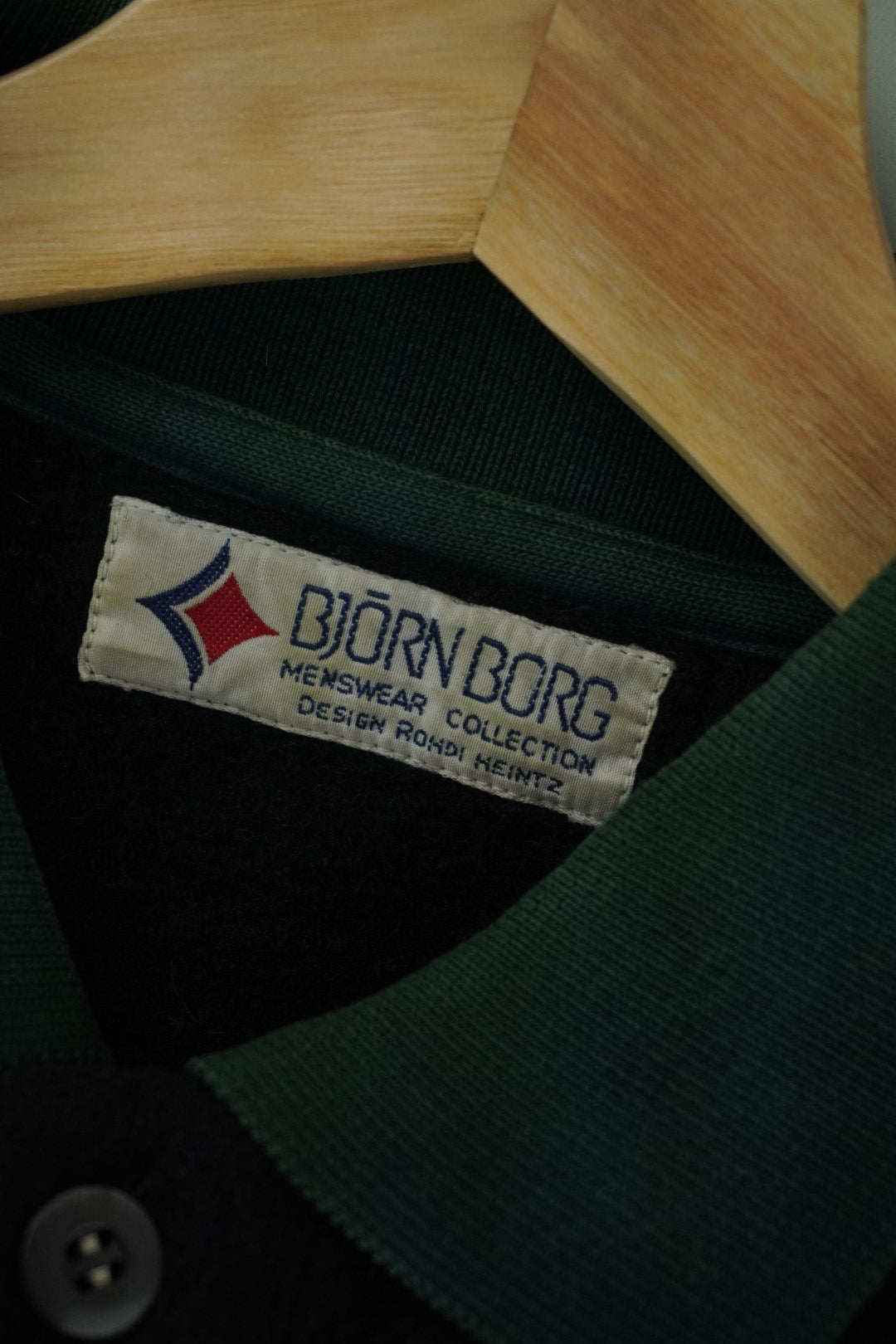 90s Björn Borg Sweatshirt Black Green M