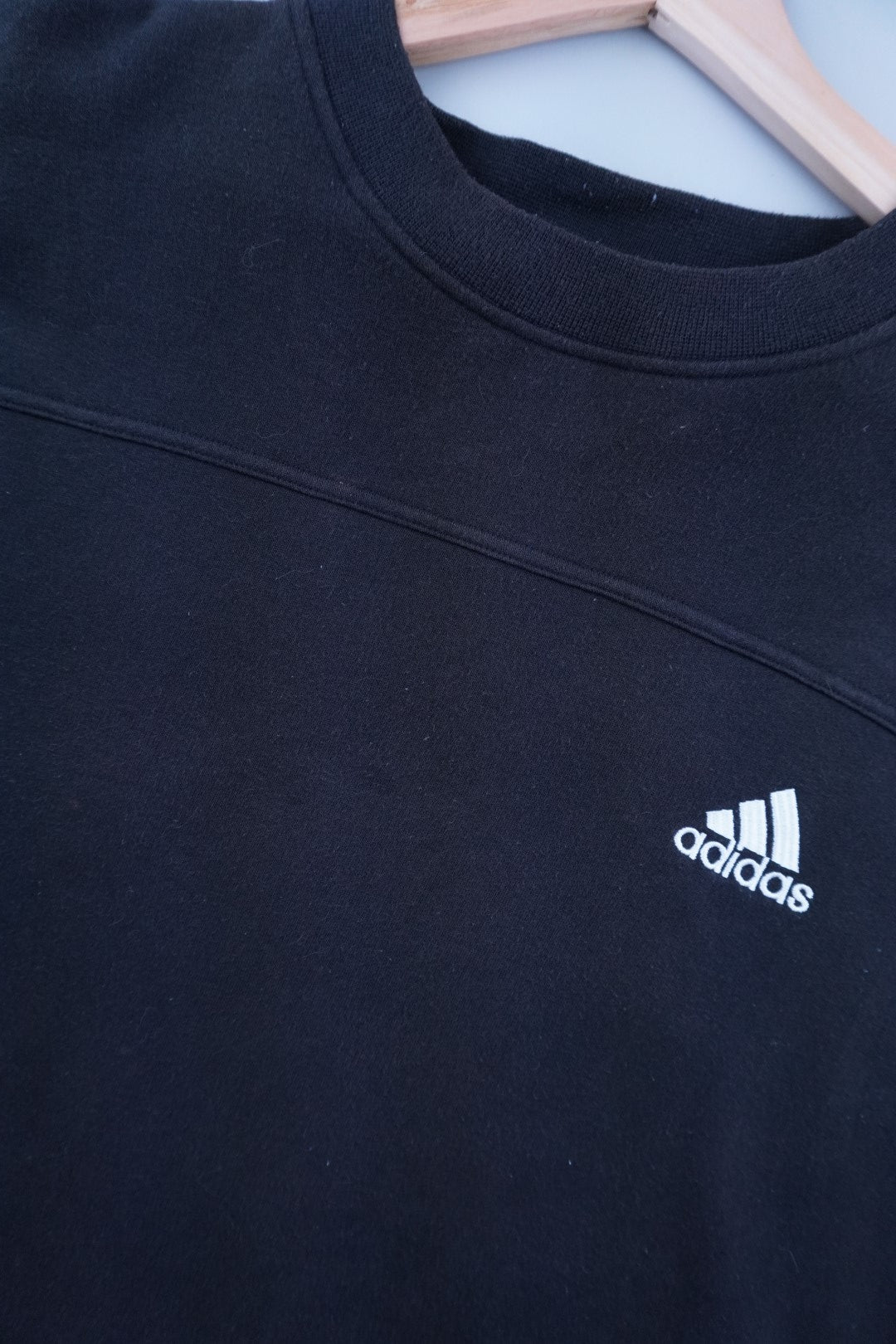 90s Adidas Sweatshirt Black  XL