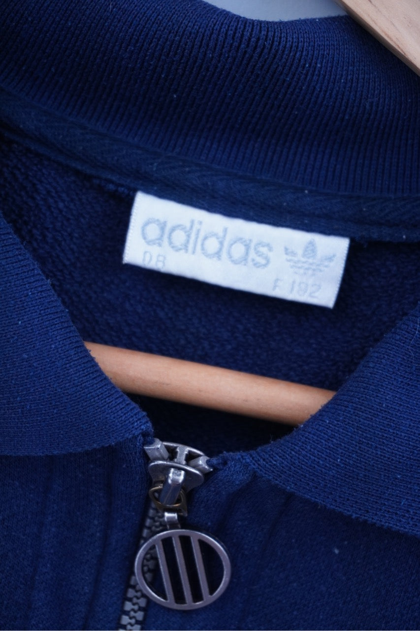 90s Adidas Sweatshirt Green Navy L