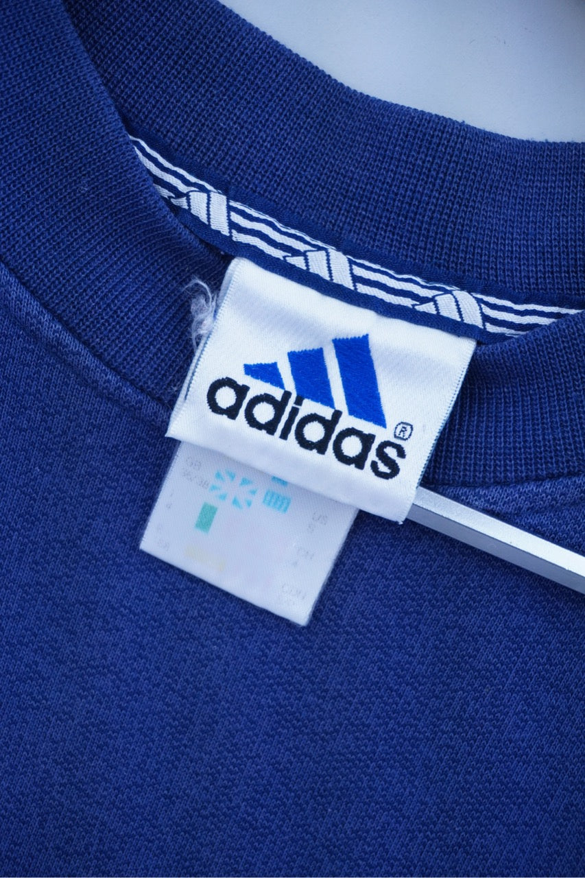 90s Adidas Sweatshirt Blue  M/L