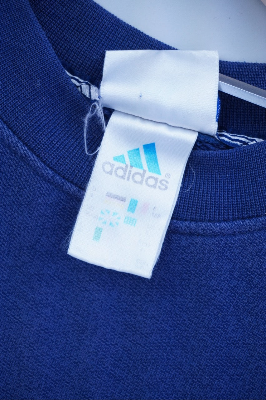 90s Adidas Sweatshirt Blue  M/L