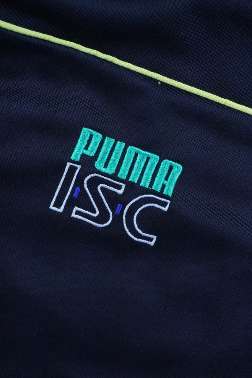 90s Puma Circuit Trackjacket Black Blue M