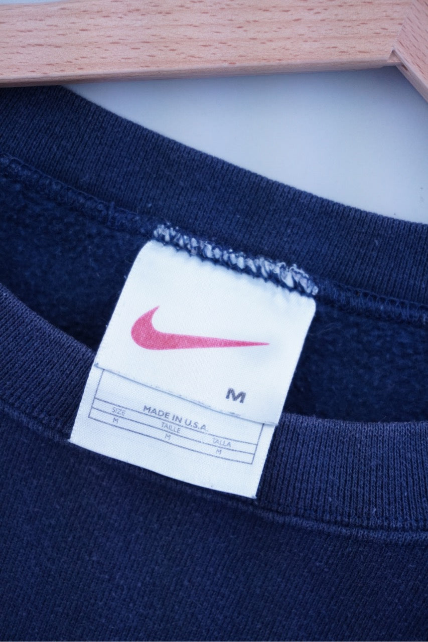 90s Nike Sweatshirt Navy  M